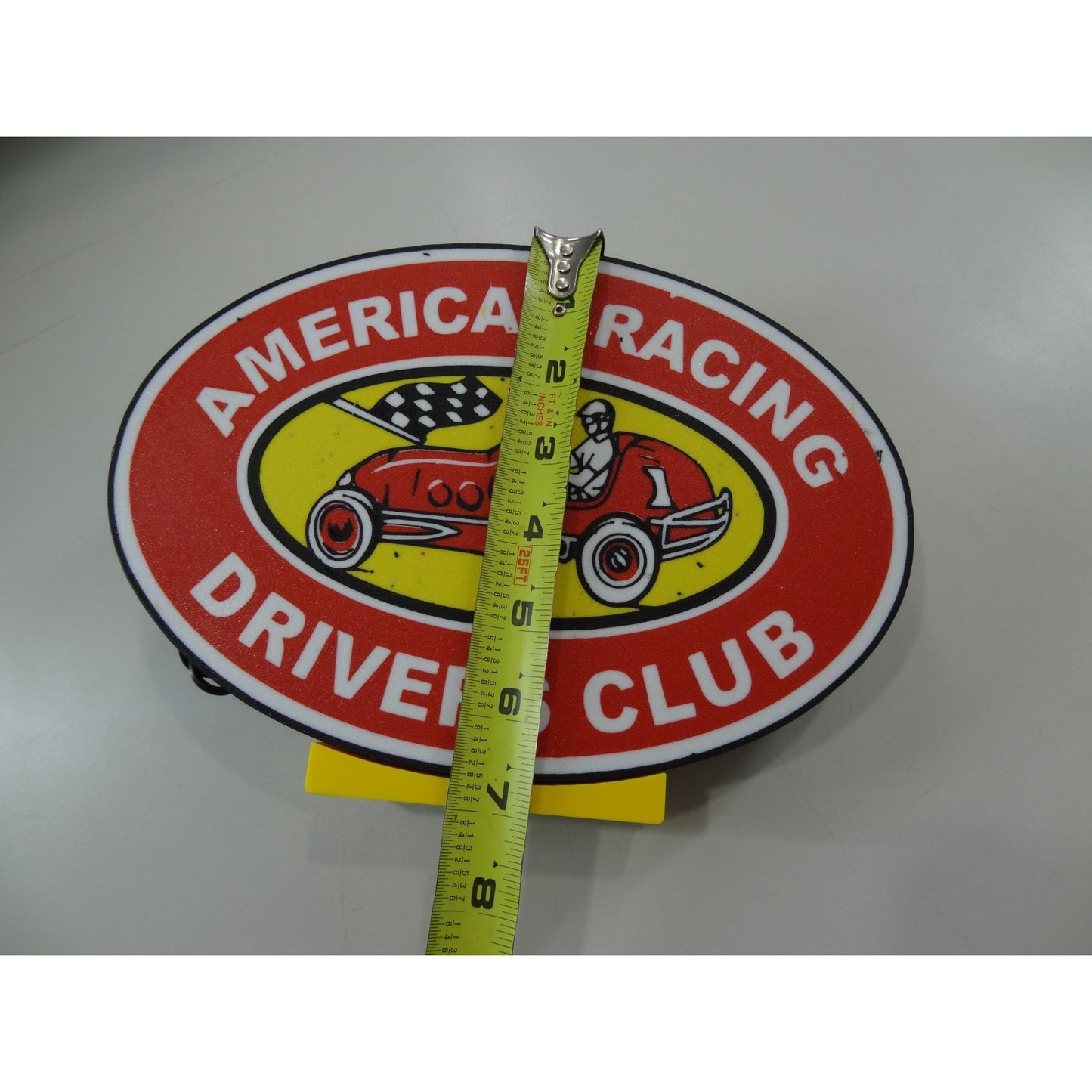 American Racing Drivers Club LED Light-Up Sign With USB Plug-In and dimmer