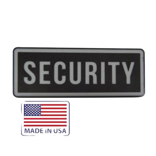 Security LED Car Dashboard Sign (7.5"x3") – Illuminated Patrol Vehicle Plaque for Nighttime Visibility & Private Guard Service