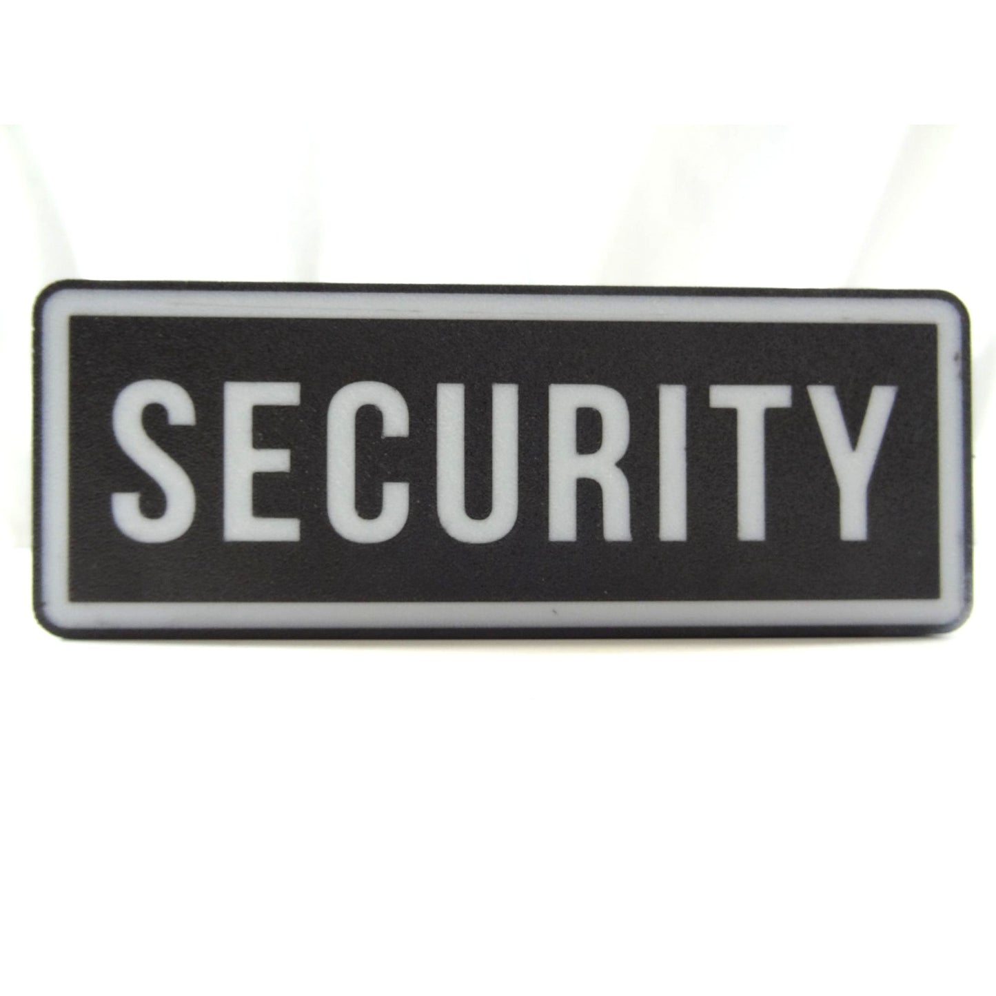Security LED Car Dashboard Sign (7.5"x3") – Illuminated Patrol Vehicle Plaque for Nighttime Visibility & Private Guard Service
