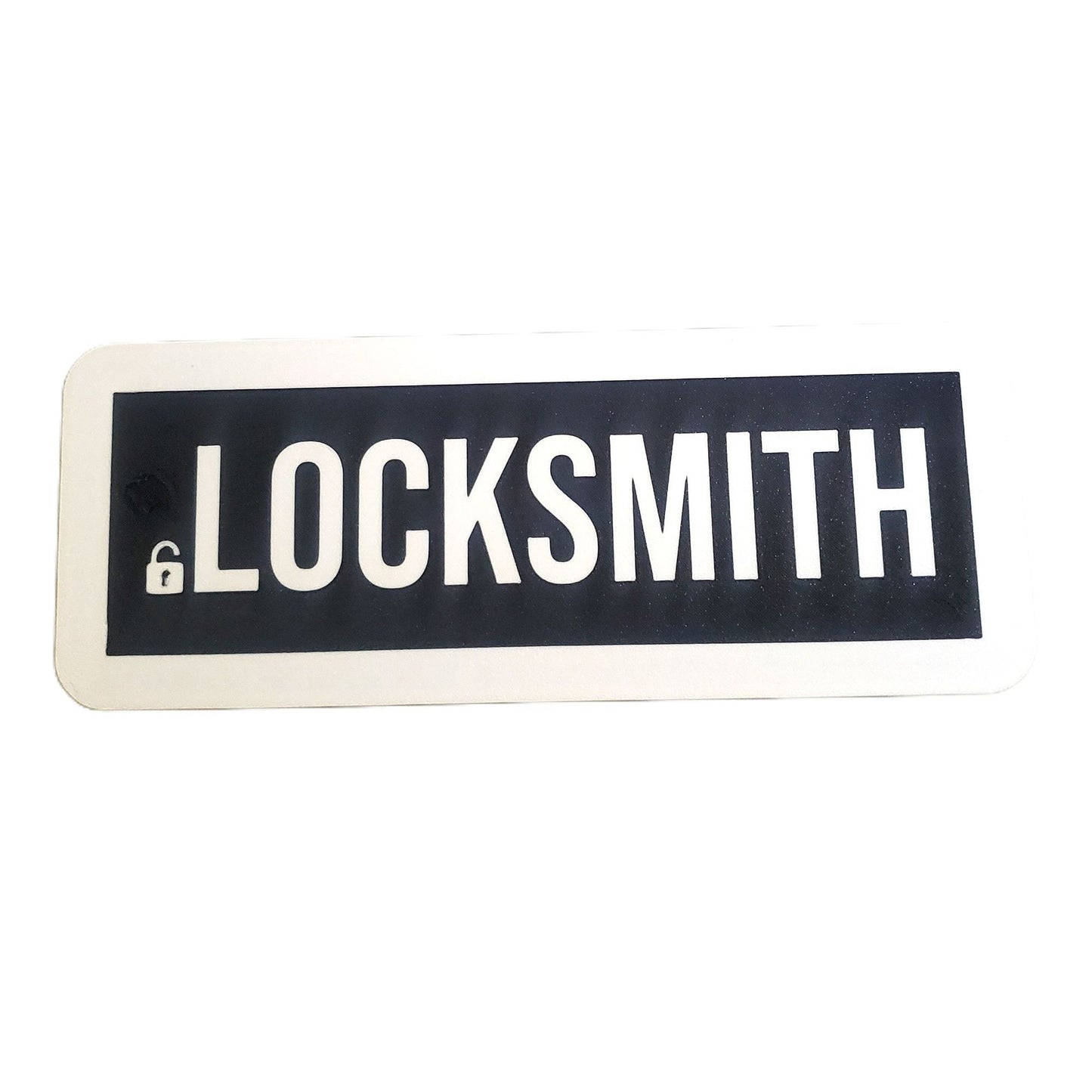 LOCKSMITH LED Sign for Van & Car Dashboard | Made in USA, 5V USB Powered Light Up