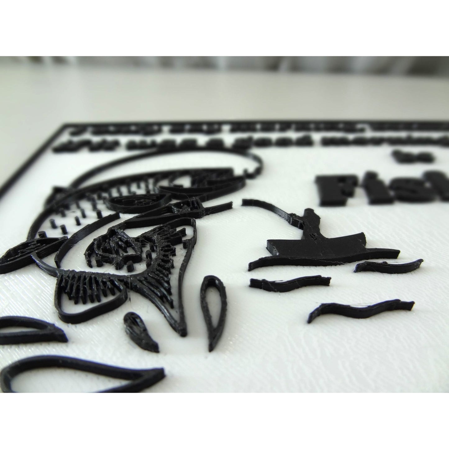 Funny Fishing Desk Sign - "If It Was a Good Morning I’d Be Fishing" 3D Printed Plaque - Fisherman Gift for Men, Office Decor, Angler Retirem