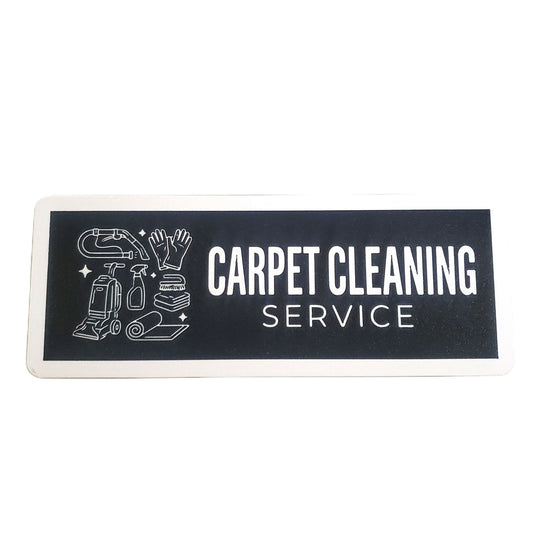 Carpet Cleaning Service Illuminated LED Windshield Light Box Sign | Made in USA